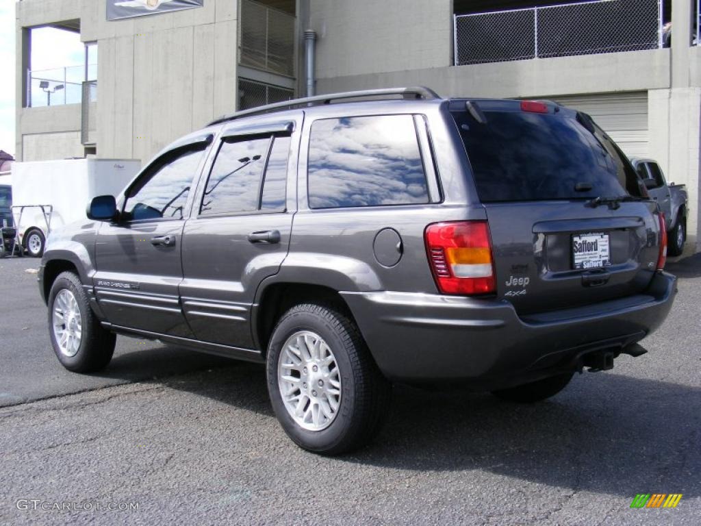 2004 Grand Cherokee Limited 4x4 - Graphite Metallic / Taupe photo #7