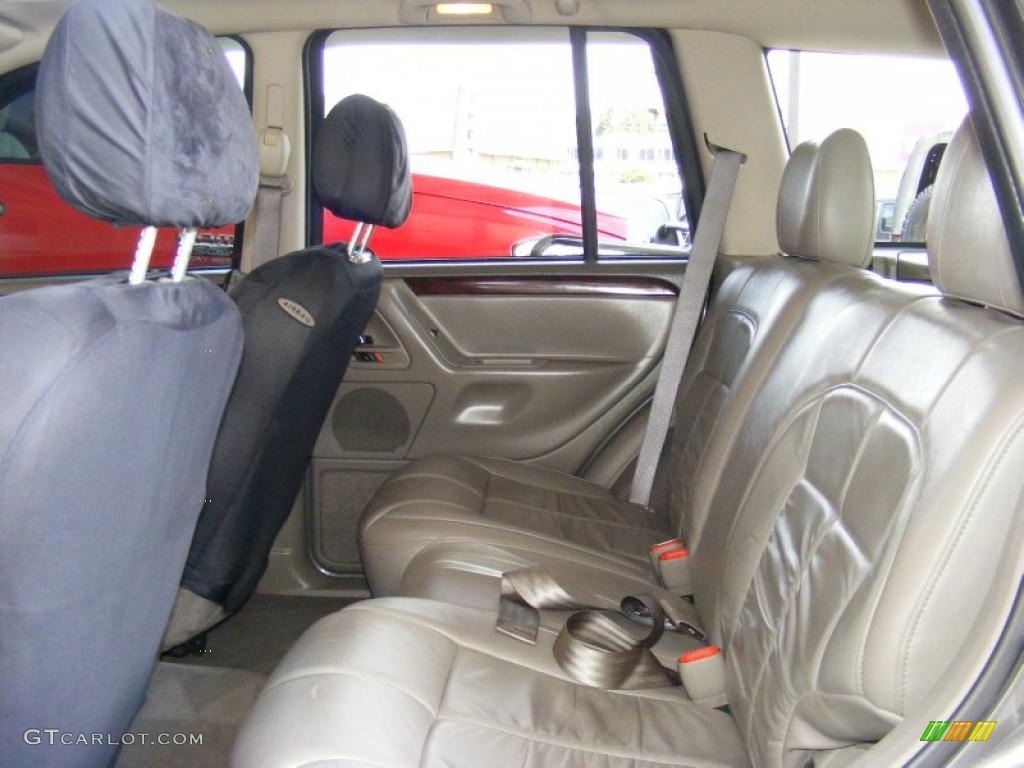 2004 Grand Cherokee Limited 4x4 - Graphite Metallic / Taupe photo #22