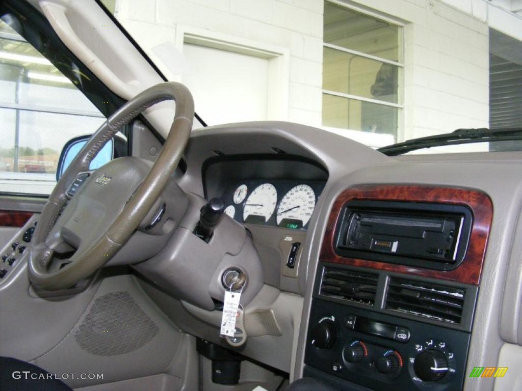 2004 Grand Cherokee Limited 4x4 - Graphite Metallic / Taupe photo #27