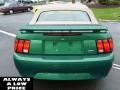 2001 Electric Green Metallic Ford Mustang V6 Convertible  photo #6