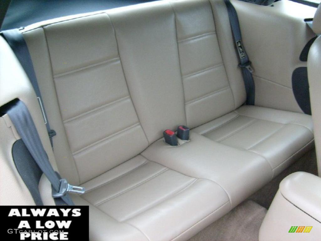 2001 Mustang V6 Convertible - Electric Green Metallic / Medium Parchment photo #16