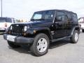 Black - Wrangler Unlimited Sahara 4x4 Photo No. 1