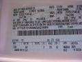 YZ: Oxford White 2010 Ford E Series Van E150 Cargo Color Code