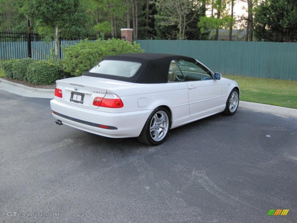 2004 3 Series 330i Convertible - Alpine White / Sand photo #12