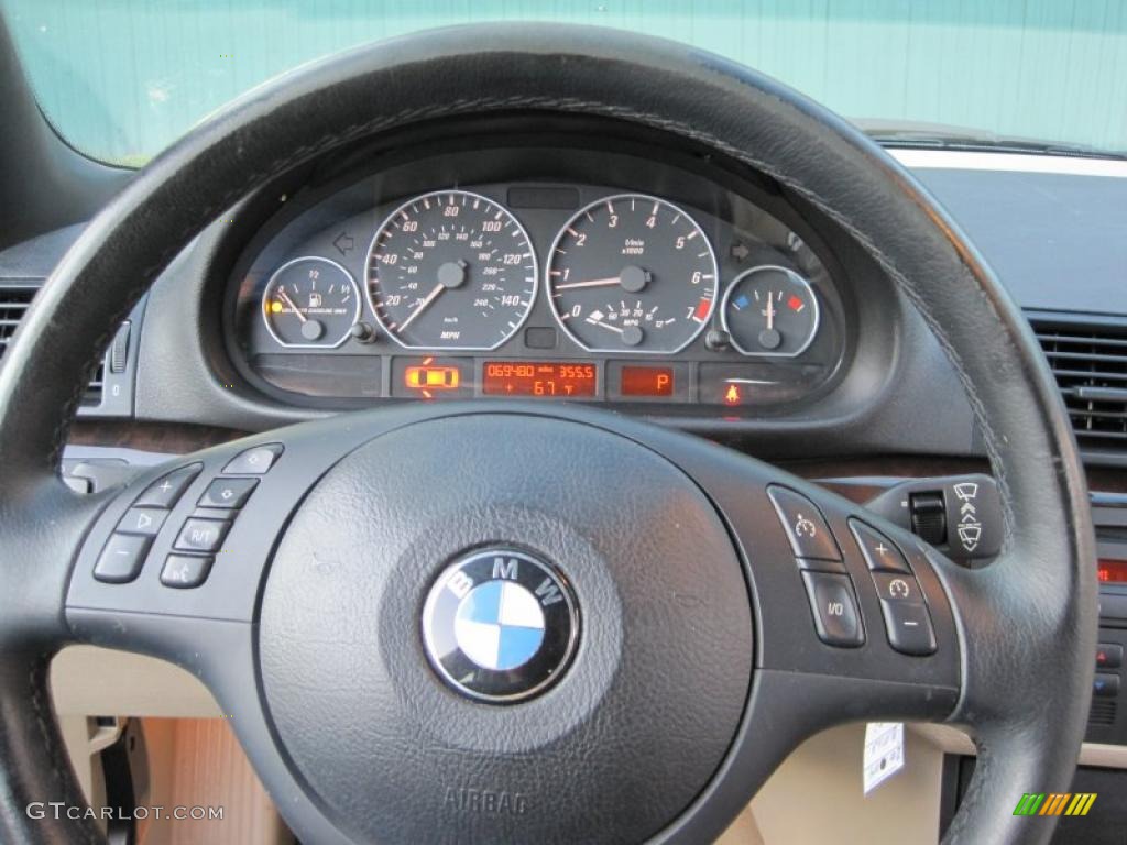 2004 3 Series 330i Convertible - Alpine White / Sand photo #15