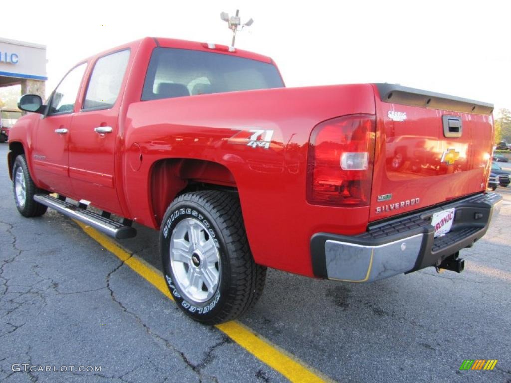 2011 Silverado 1500 LT Crew Cab 4x4 - Victory Red / Ebony photo #5