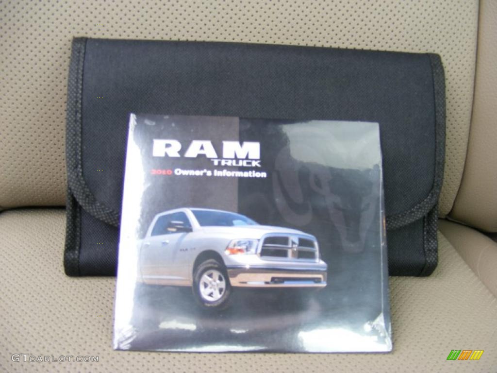 2010 Ram 1500 Laramie Crew Cab 4x4 - Stone White / Light Pebble Beige/Bark Brown photo #43
