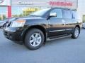 2011 Galaxy Black Nissan Armada SV  photo #1