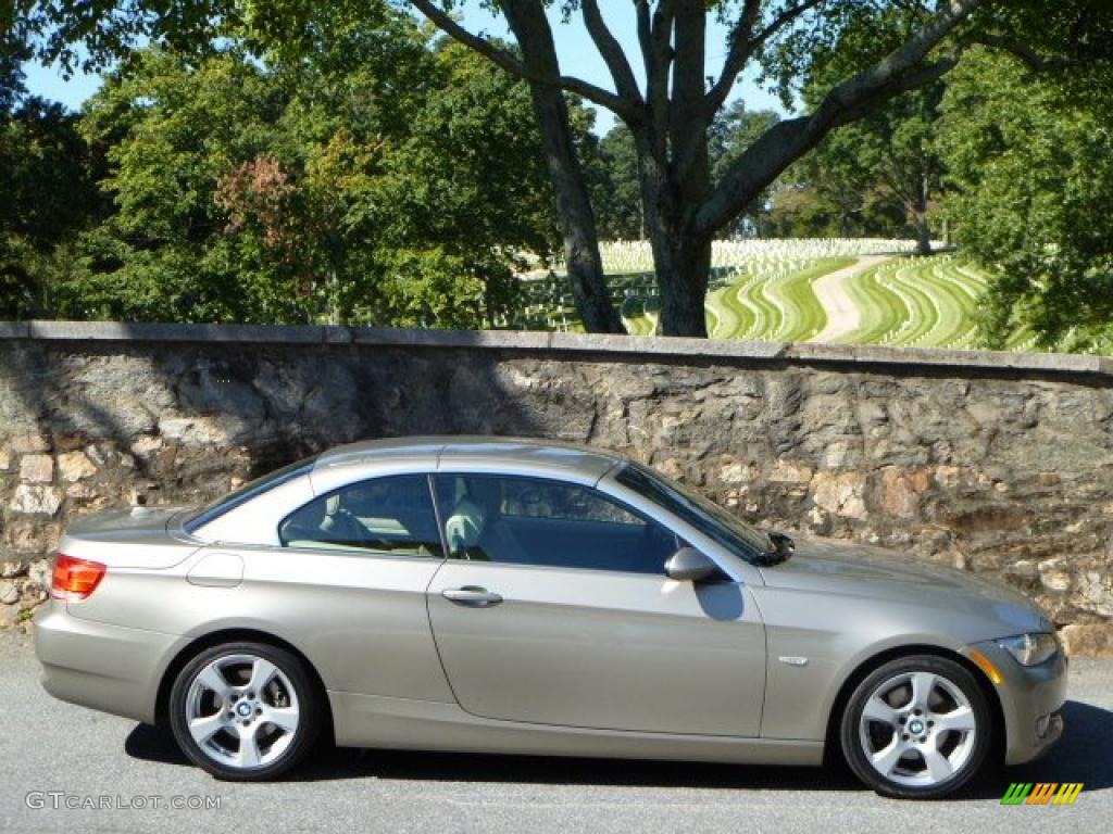 2007 3 Series 328i Convertible - Platinum Bronze Metallic / Cream Beige photo #13