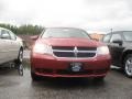 2010 Inferno Red Crystal Pearl Dodge Avenger Express  photo #2