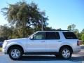 2010 Brilliant Silver Metallic Ford Explorer XLT  photo #2