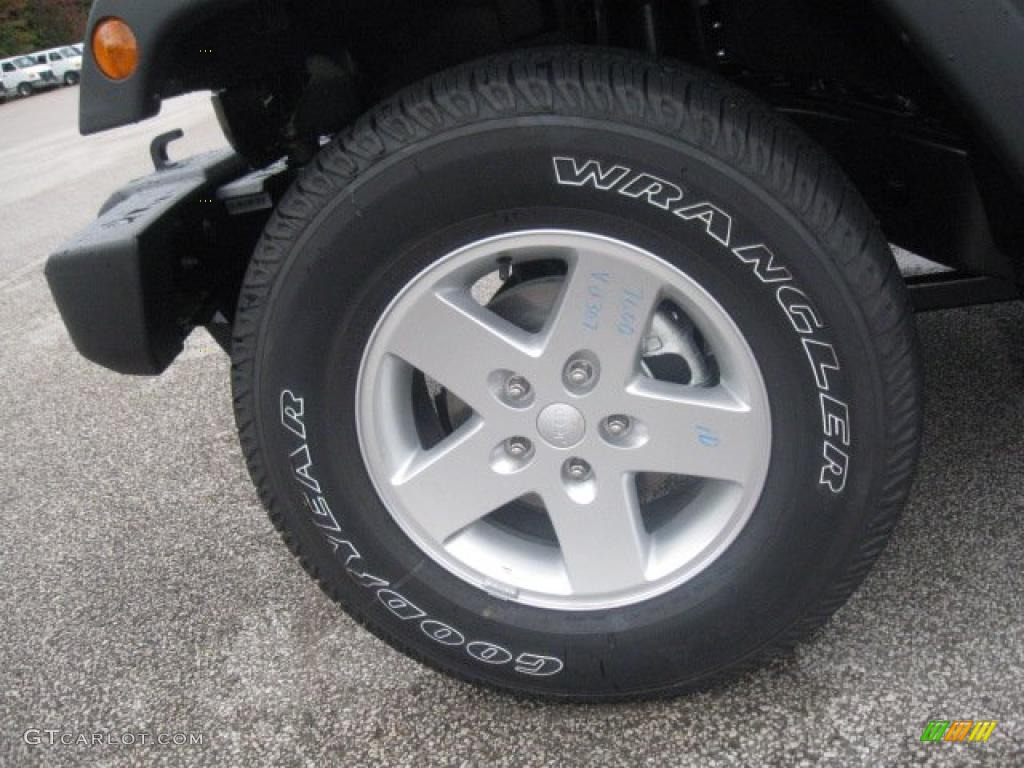 2011 Jeep Wrangler Unlimited Sport 4x4 Wheel Photo #37593151