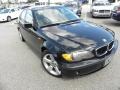 2005 Jet Black BMW 3 Series 325i Sedan  photo #1