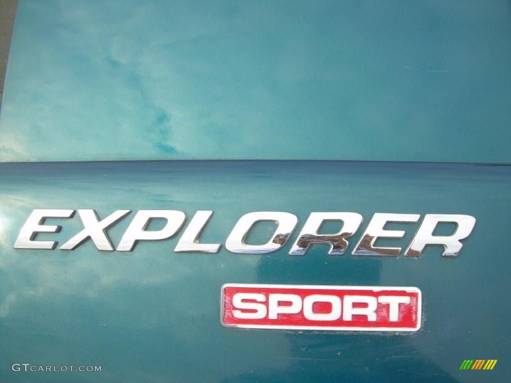 2001 Explorer Sport 4x4 - Island Blue Metallic / Dark Graphite photo #9