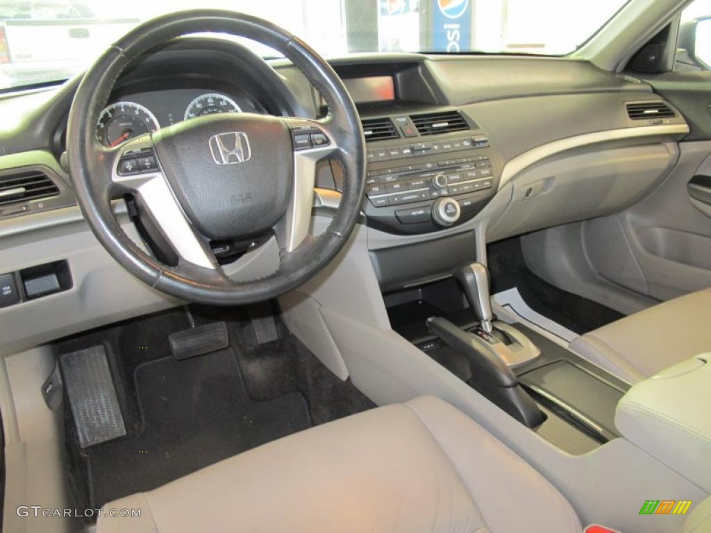 2008 Accord EX-L V6 Sedan - Polished Metal Metallic / Ivory photo #14