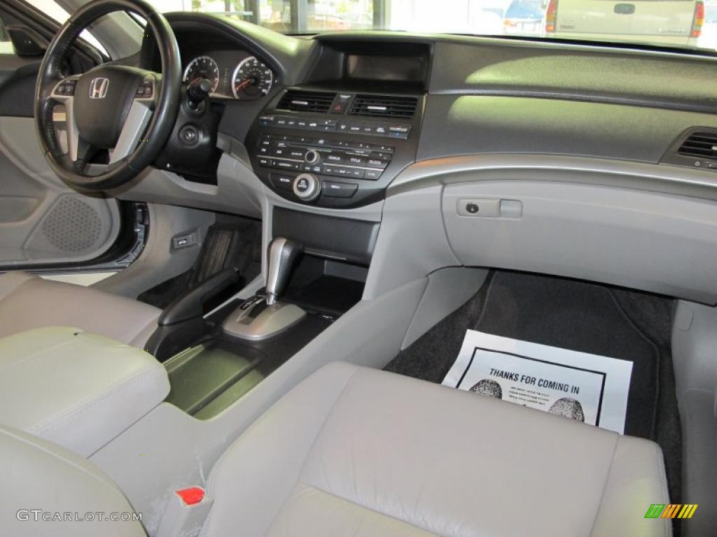 2008 Accord EX-L V6 Sedan - Polished Metal Metallic / Ivory photo #16