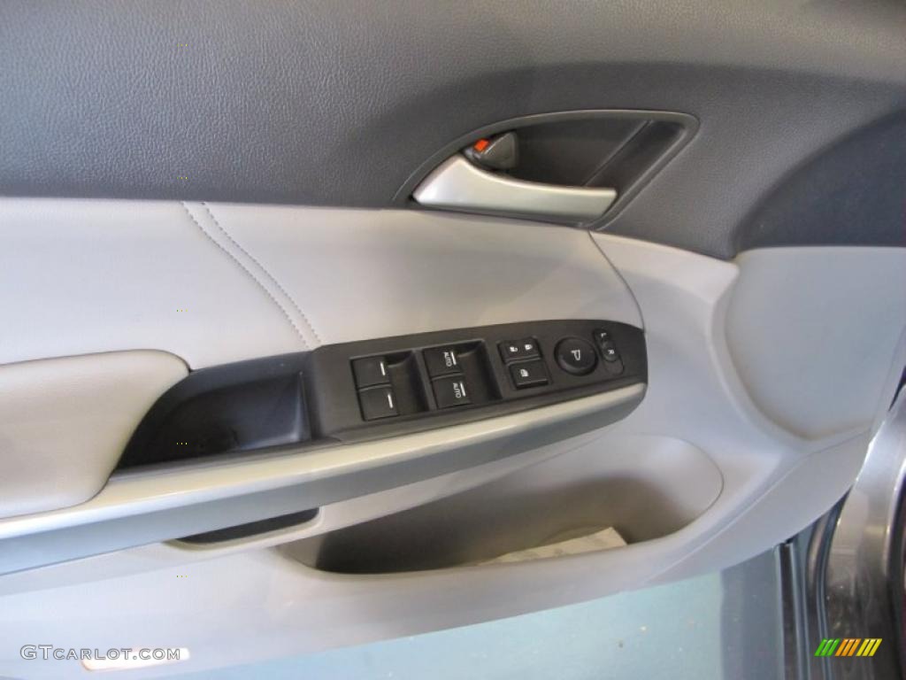 2008 Accord EX-L V6 Sedan - Polished Metal Metallic / Ivory photo #18