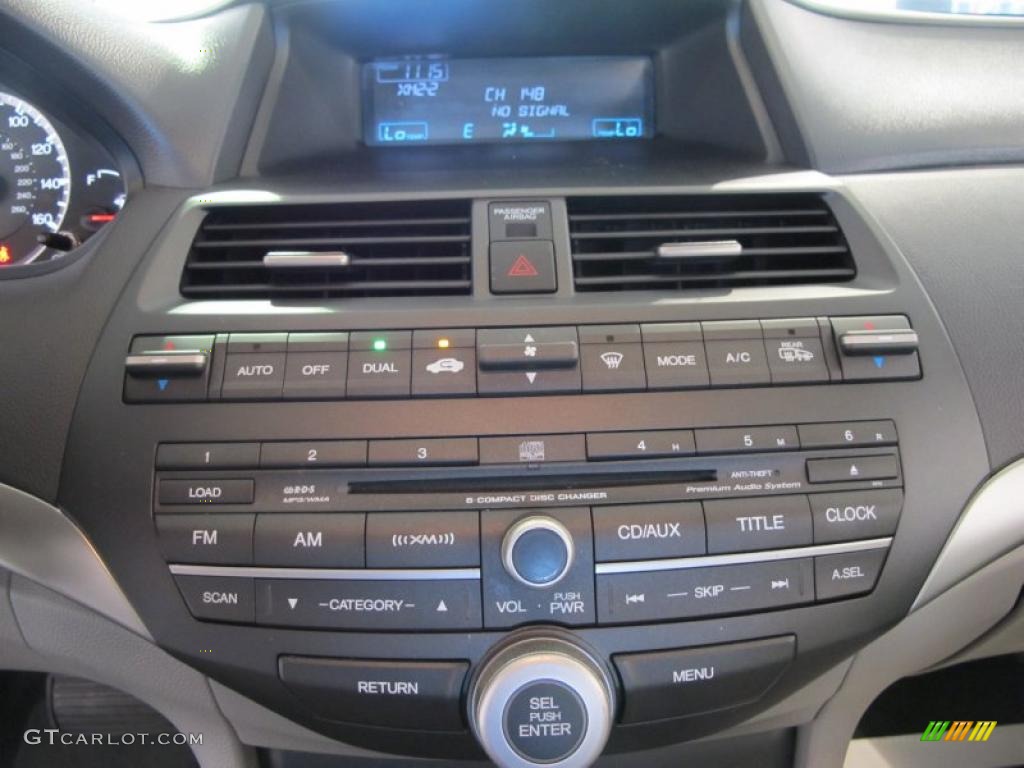 2008 Accord EX-L V6 Sedan - Polished Metal Metallic / Ivory photo #22