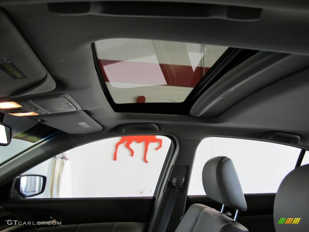 2008 Accord EX-L V6 Sedan - Polished Metal Metallic / Ivory photo #24