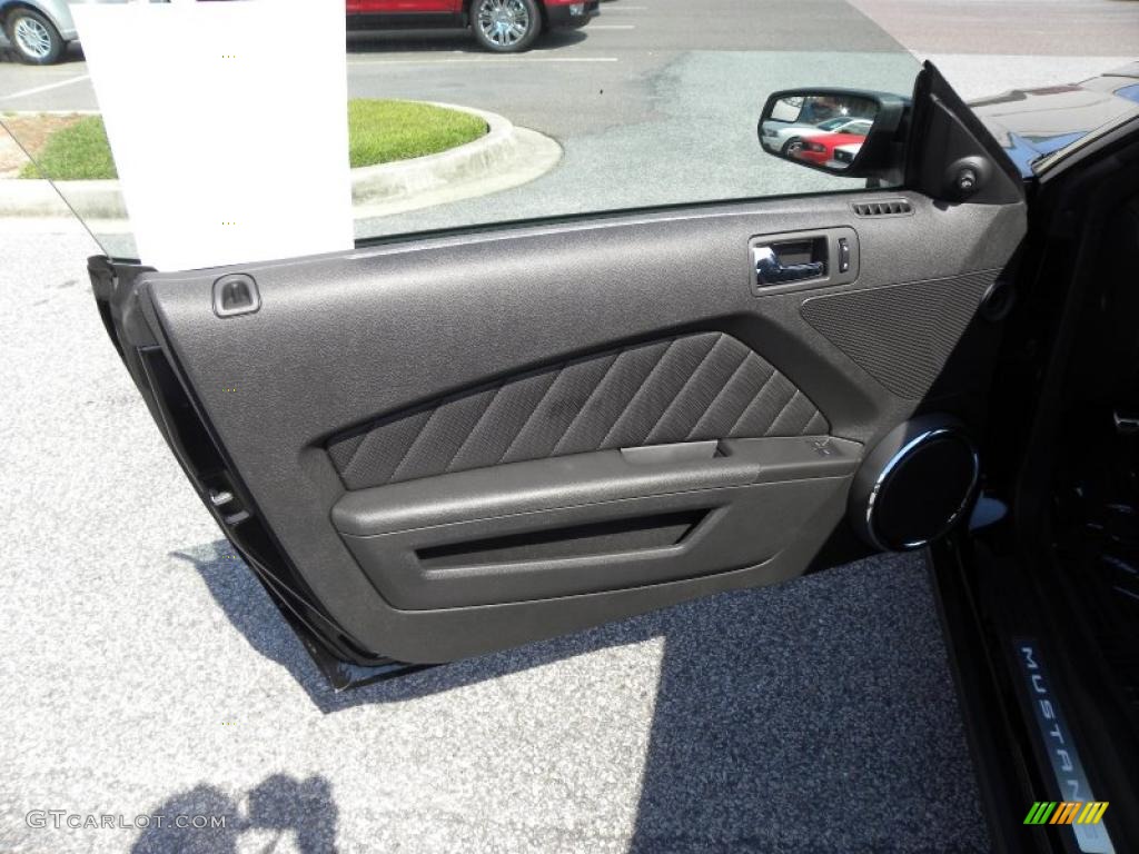 2011 Mustang GT Premium Coupe - Ebony Black / Charcoal Black photo #5