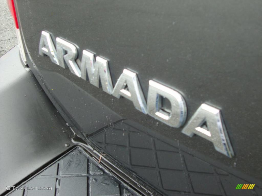 2008 Armada SE 4x4 - Smoke Gray / Charcoal photo #5