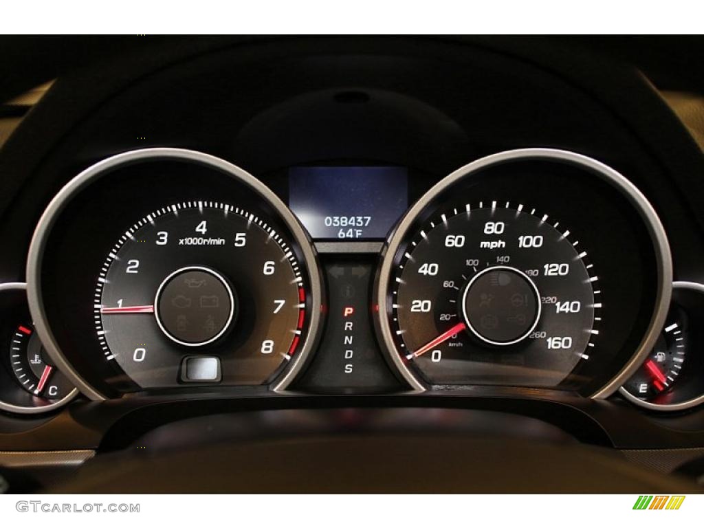 2009 Acura TL 3.5 Gauges Photo #37597127