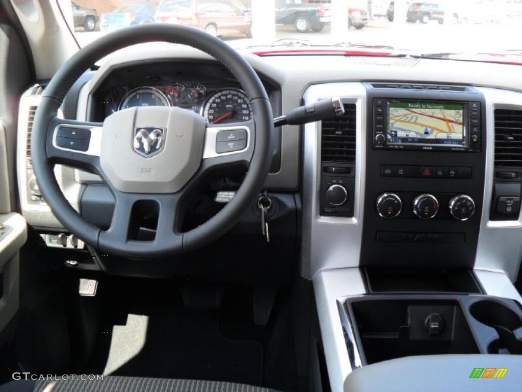 2011 Ram 3500 HD SLT Crew Cab 4x4 Dually - Flame Red / Dark Slate Gray/Medium Graystone photo #16
