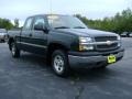 2004 Dark Green Metallic Chevrolet Silverado 1500 Extended Cab 4x4  photo #9