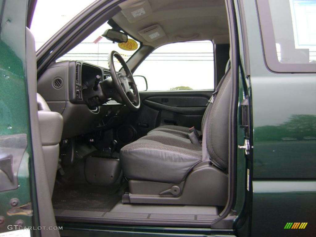 2004 Silverado 1500 Extended Cab 4x4 - Dark Green Metallic / Dark Charcoal photo #10