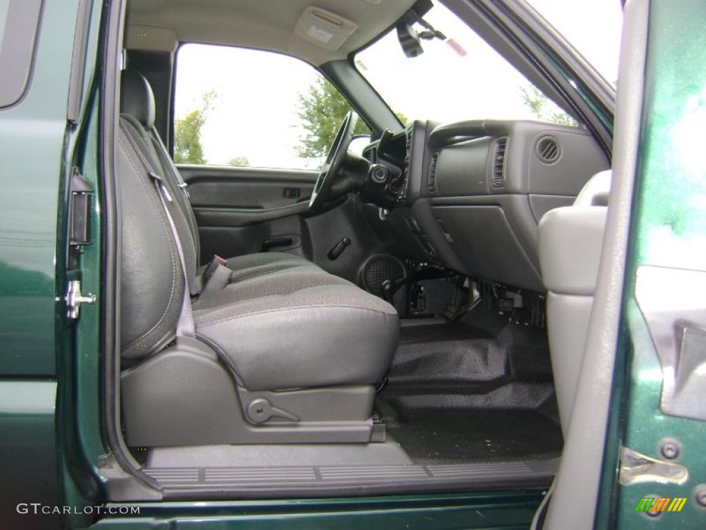 2004 Silverado 1500 Extended Cab 4x4 - Dark Green Metallic / Dark Charcoal photo #11