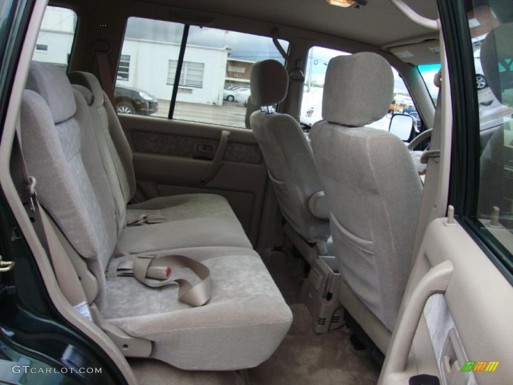 2002 Trooper LS 4x4 - Dragon Green Mica / Beige photo #22
