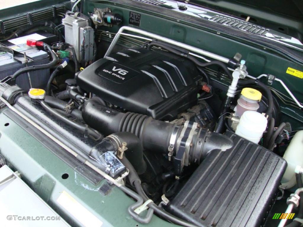2002 Trooper LS 4x4 - Dragon Green Mica / Beige photo #36