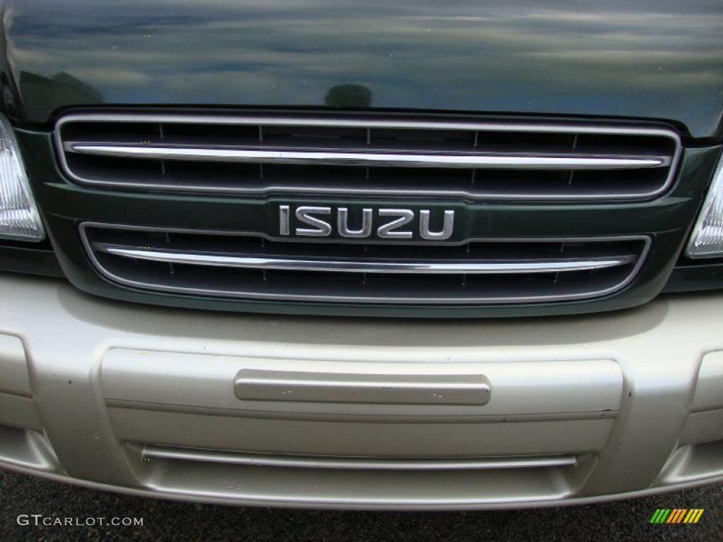 2002 Trooper LS 4x4 - Dragon Green Mica / Beige photo #38