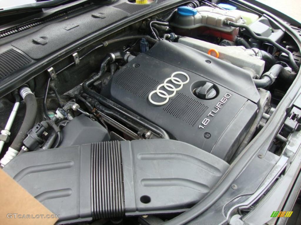 2002 Audi A4 1.8T Sedan 1.8L Turbocharged DOHC 20V 4 Cylinder Engine Photo #37600703