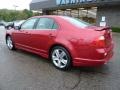 2010 Red Candy Metallic Ford Fusion Sport  photo #2