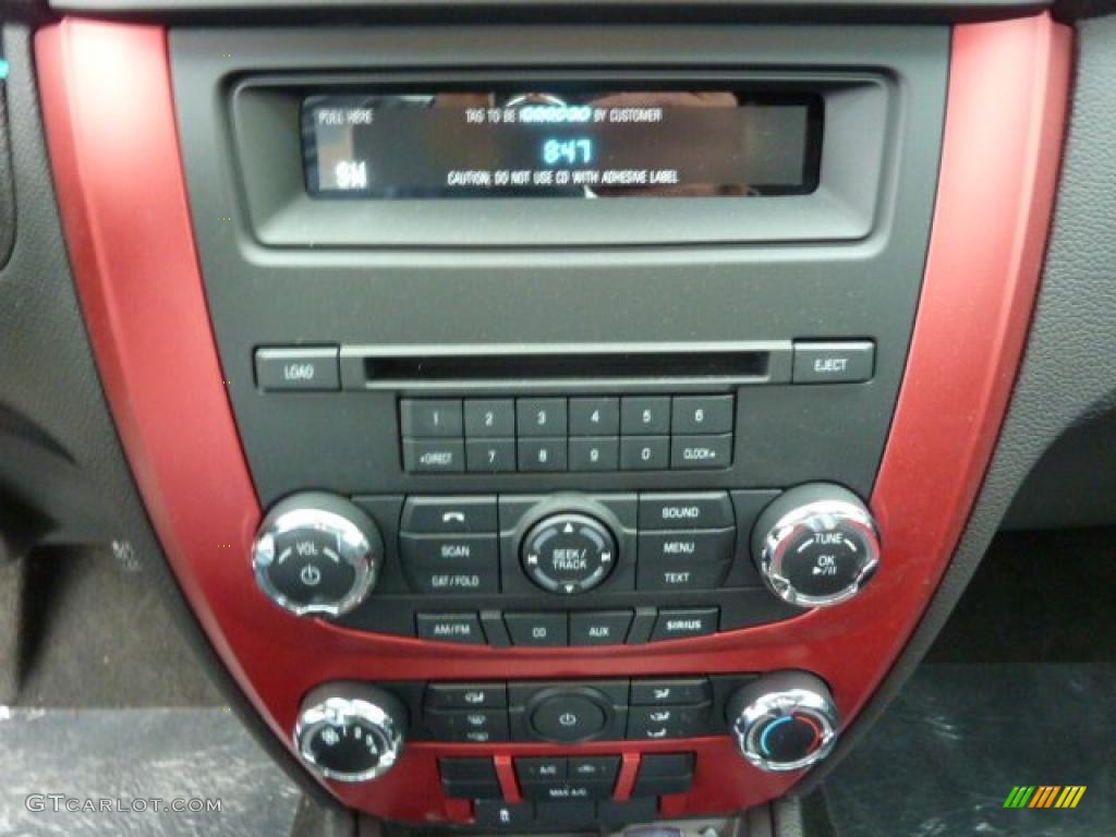 2010 Fusion Sport - Red Candy Metallic / Charcoal Black/Sport Red photo #18