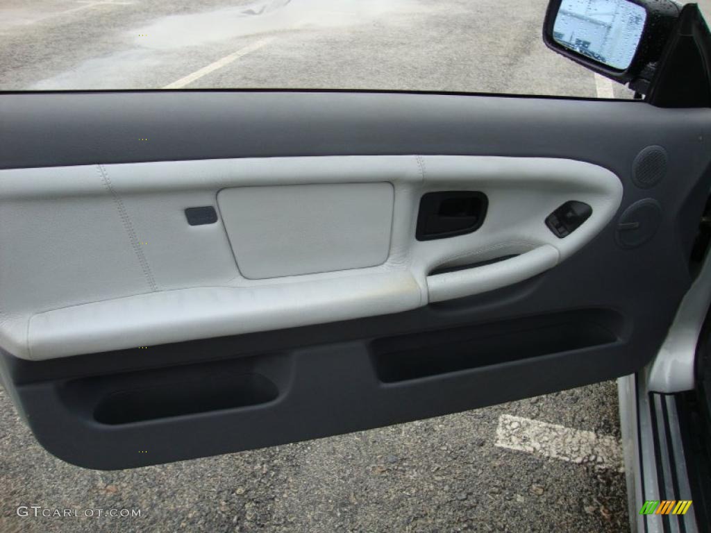 1998 3 Series 328i Convertible - Arctic Silver Metallic / Gray photo #14
