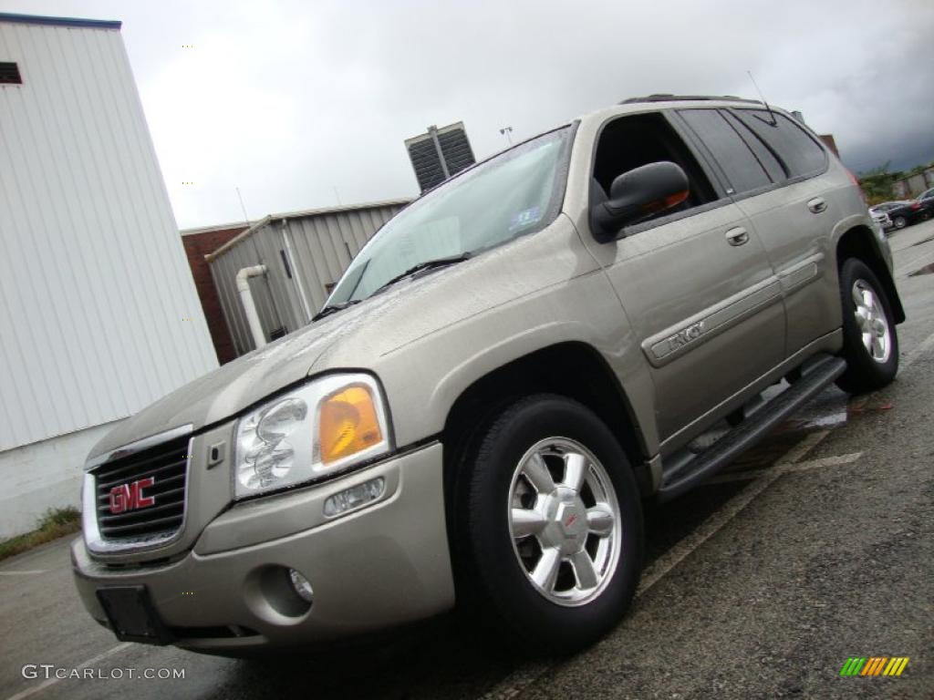 2003 Envoy SLT 4x4 - Pewter Metallic / Dark Pewter photo #1