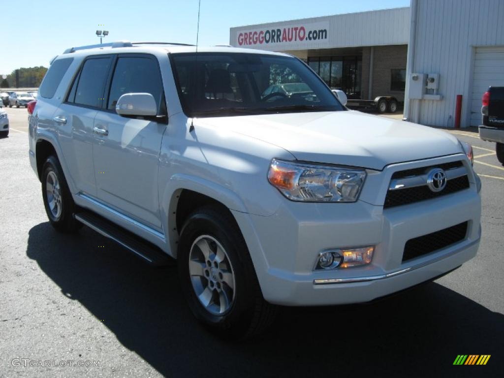 Blizzard White Pearl Toyota 4Runner