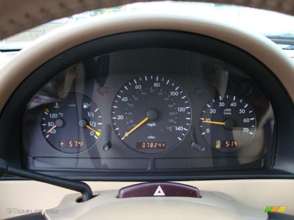 2003 Mercedes-Benz ML 320 4Matic Gauges Photo #37605137
