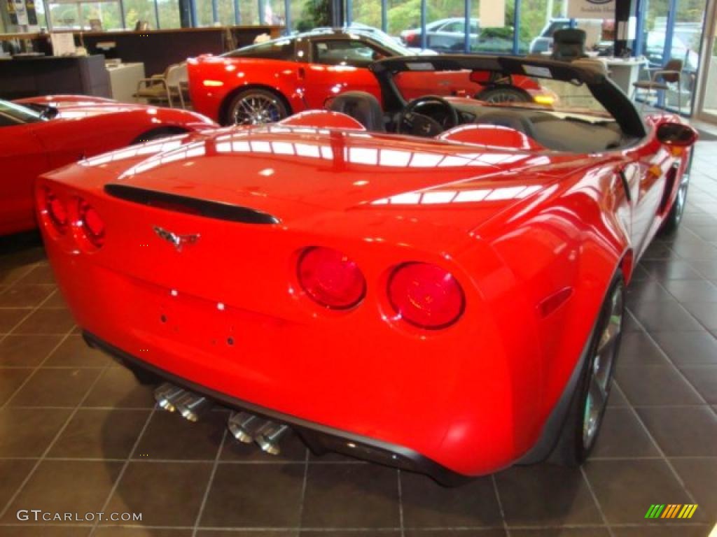 2010 Corvette Grand Sport Convertible - Torch Red / Titanium Gray photo #4