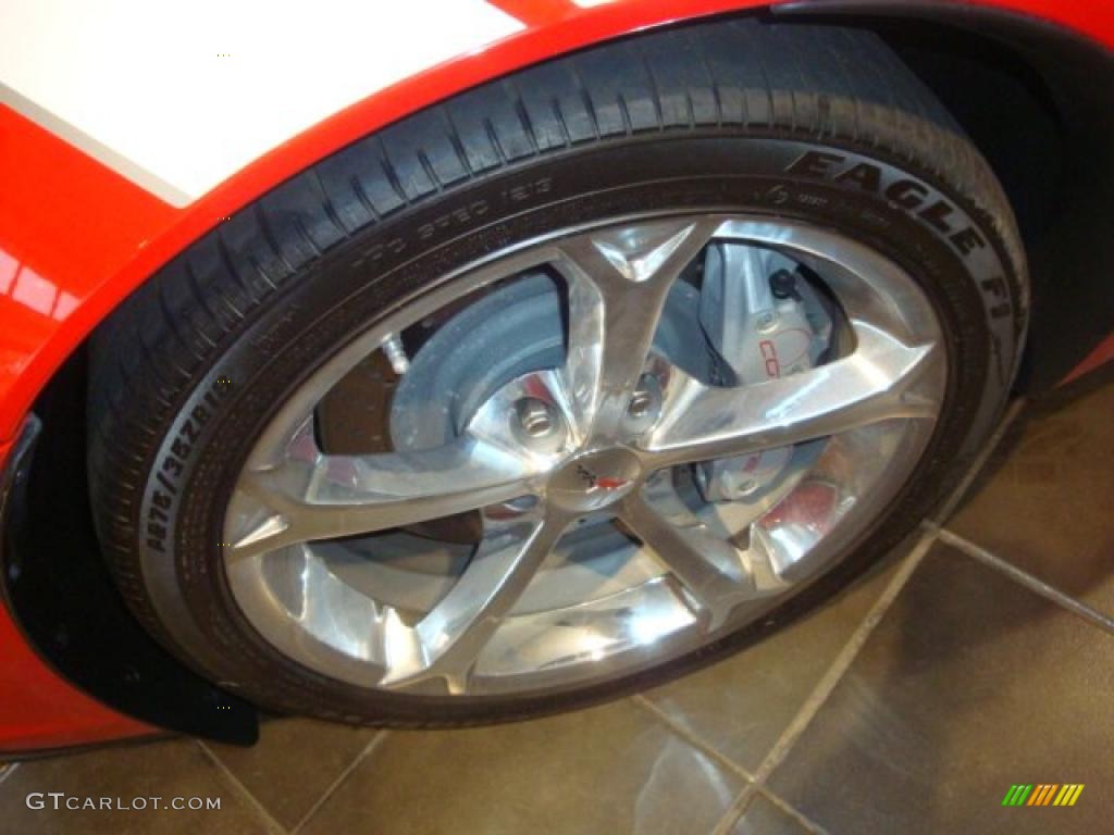 2010 Corvette Grand Sport Convertible - Torch Red / Titanium Gray photo #10