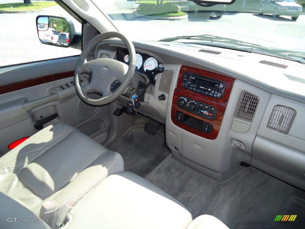 2003 Ram 3500 Laramie Quad Cab Dually - Dark Garnet Red Pearl / Dark Slate Gray photo #17