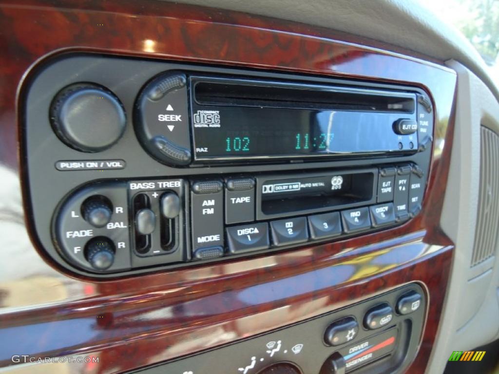 2003 Ram 3500 Laramie Quad Cab Dually - Dark Garnet Red Pearl / Dark Slate Gray photo #32