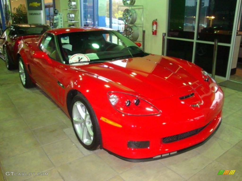 2010 Corvette Grand Sport Coupe - Torch Red / Red photo #4