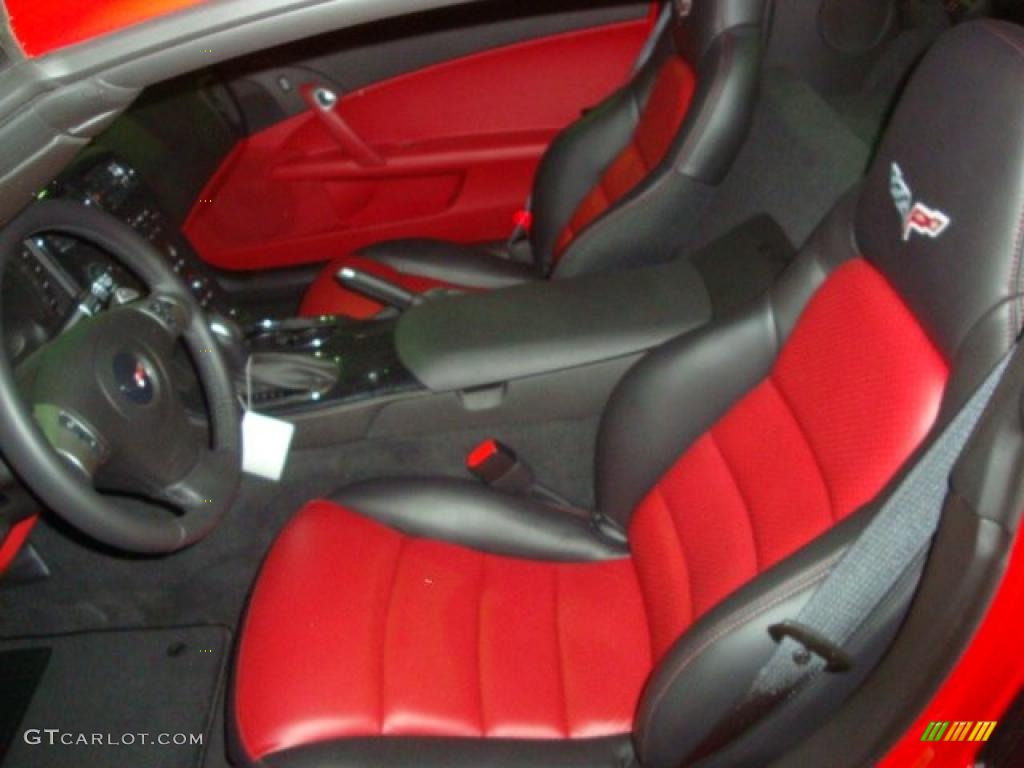 2010 Corvette Grand Sport Coupe - Torch Red / Red photo #7