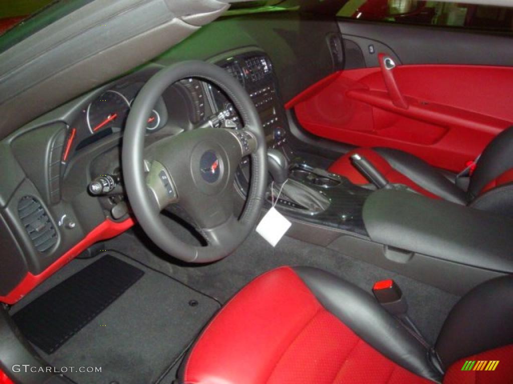 2010 Corvette Grand Sport Coupe - Torch Red / Red photo #13