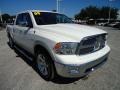 2009 Stone White Dodge Ram 1500 Laramie Crew Cab  photo #14