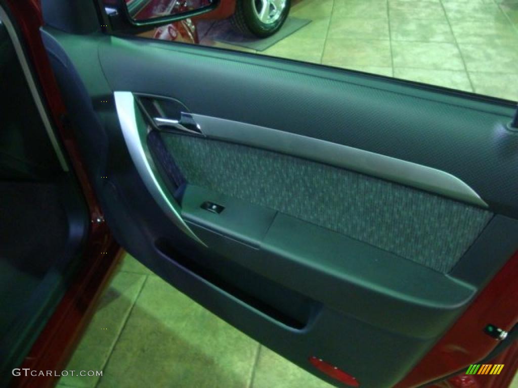 2010 Aveo LT Sedan - Sport Red / Charcoal photo #14
