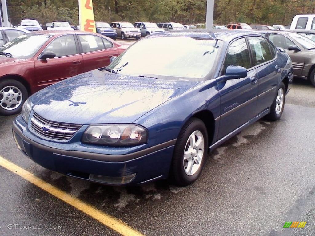 2003 Impala LS - Superior Blue Metallic / Medium Gray photo #1